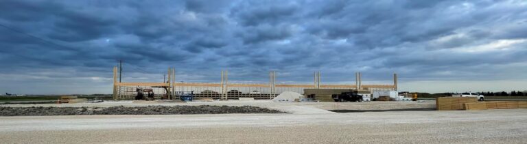 construction of hangar